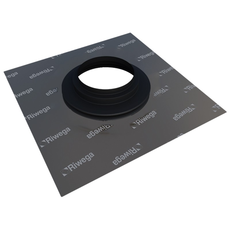 Collarini di tenuta Riwega AIR Stop EPDM FRGD150 350x350mm per tubi di sfiato bagni, cappa e gas 150-165mm(2pz) Riwega - 1 Collarini di tenuta Riwega AIR Stop EPDM FRGD150 350x350mm per tubi di sfiato bagni, cappa e gas 150-165mm(2pz) Riwega - 1