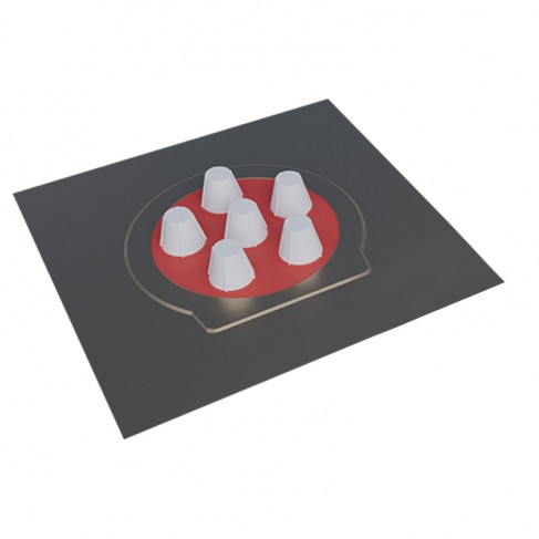 Collarini di tenuta Riwega AIR Stop M-TEC T 320x320mm per tubi corrugati 16-25mm(4pz) Riwega - 1