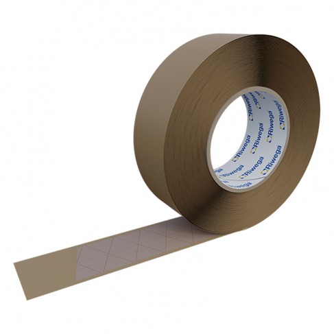 Bande biadesive acriliche Riwega Tape 2 AC 50 sigillatura sormonti schermi e membrane (rotolo 50mmx50m)(5pz) Riwega - 1