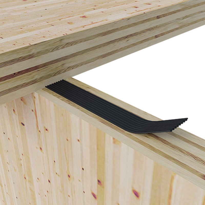 Guarnizioni di tenuta Riwega GAE STG Double antivibrazioni su strutture in legno (rotolo 85mmx25m)(12pz) Riwega - 2 Guarnizioni di tenuta Riwega GAE STG Double antivibrazioni su strutture in legno (rotolo 85mmx25m)(12pz) Riwega - 2