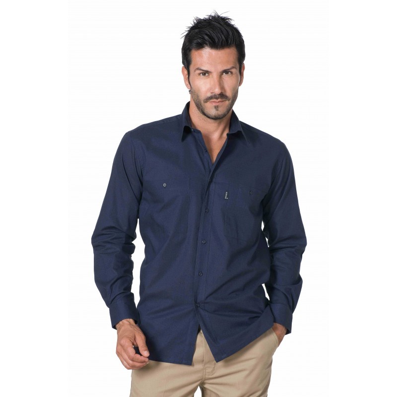 Camicia Logica 8164 Ar/Blu Taglia da M a XXL