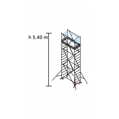 Ponteggio Marchetti Grim in Acciaio altezza 5,40 EN 1004 Marchetti - 1
