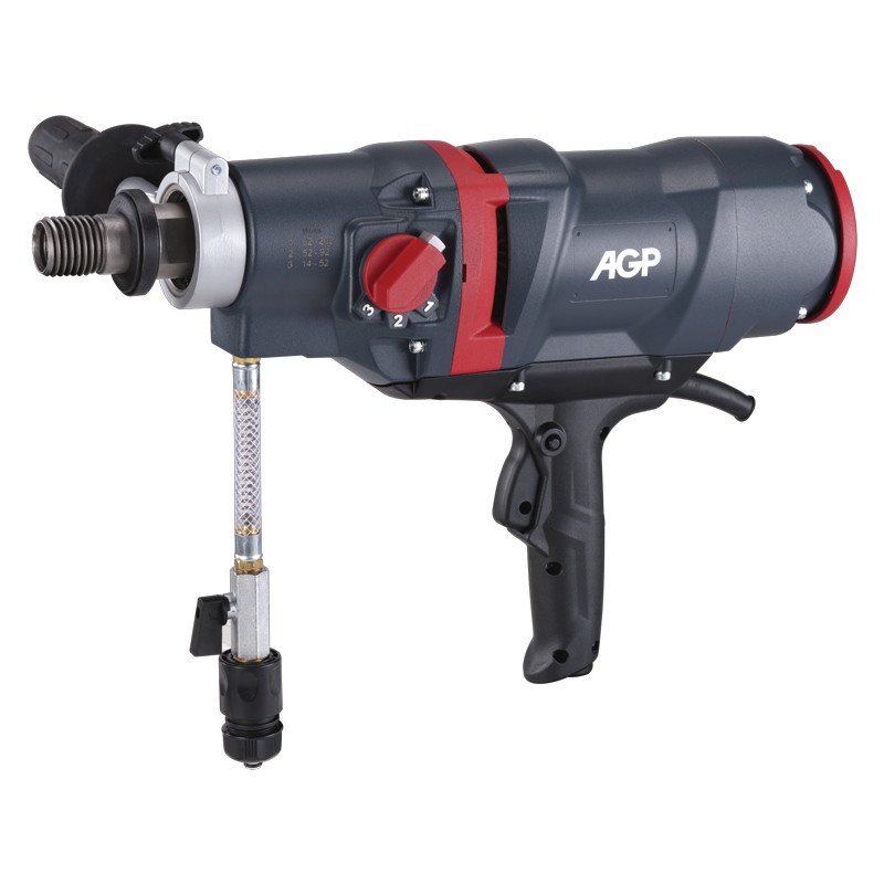 Carotatore a umido AGP DM8P foratura fino a 202mm su cemento armato, 2500W AGP - 1 Carotatore a umido AGP DM8P foratura fino a 202mm su cemento armato, 2500W AGP - 1