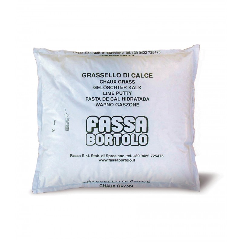 Pasta di calce idrata Fassa Bortolo Grassello di calce (Pedana da 54 sacchi  da 20 Kg