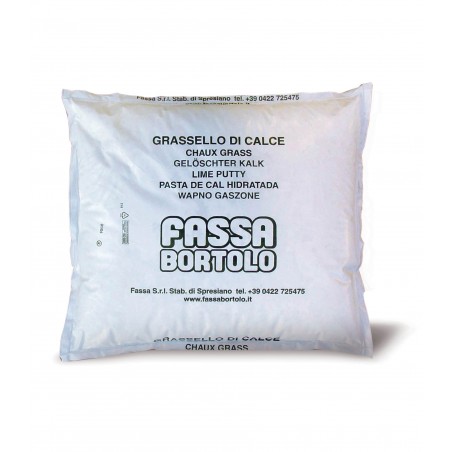 Pasta di calce idrata Fassa Bortolo Grassello di calce (Pedana da 54 sacchi da 20 Kg o Pedana da 30 sacchi da 33 Kg)