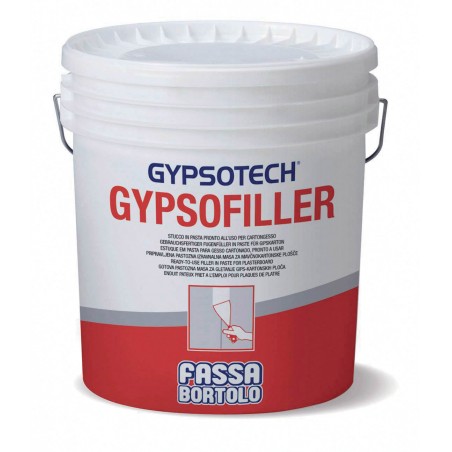 Stucco in pasta Fassa Bortolo Gypsofiller (Secchio da 10 o 25 Kg)