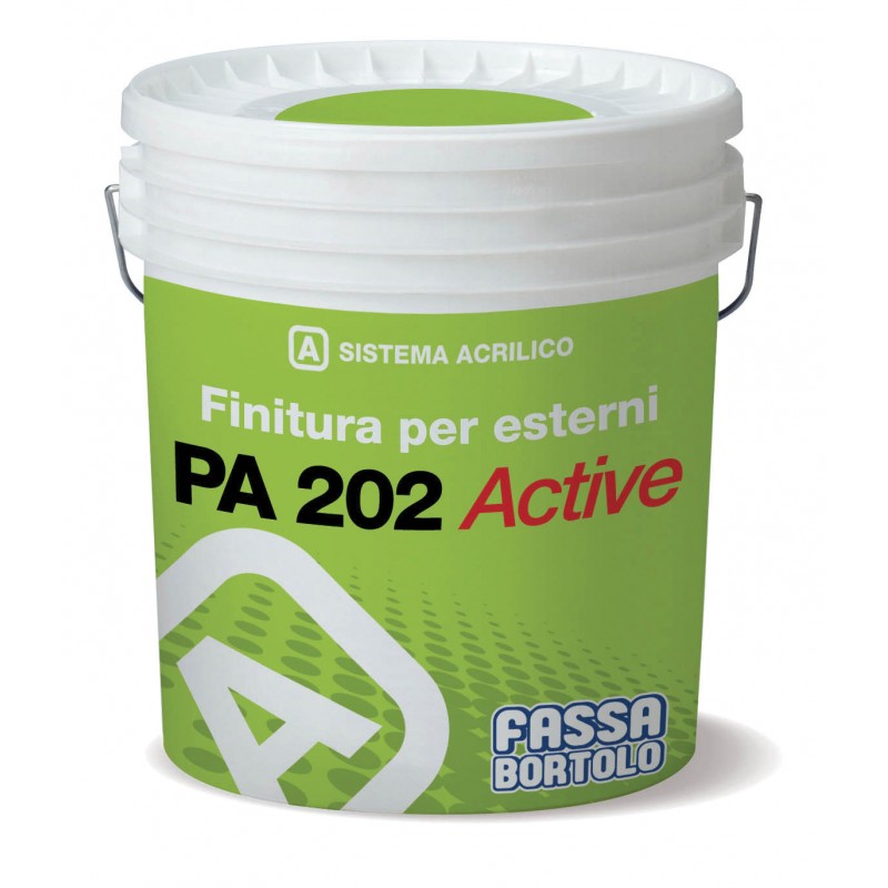 Finitura Fassa Bortolo Pa 202 Active (Secchio da 14 Lt) Finitura Fassa Bortolo Pa 202 Active (Secchio da 14 Lt)