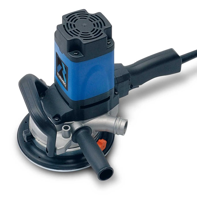 Levigatrice a fresa Rurmec RL 120 con cappa modulare e platorello da PRM 125, 1200W Rurmec - 1 Levigatrice a fresa Rurmec RL 120 con cappa modulare e platorello da PRM 125, 1200W Rurmec - 1