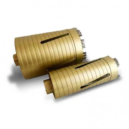 Corona diamantata spiralata Rurmec CSP per carotatura a secco su mattoni e laterizzi, 52mm Rurmec - 1