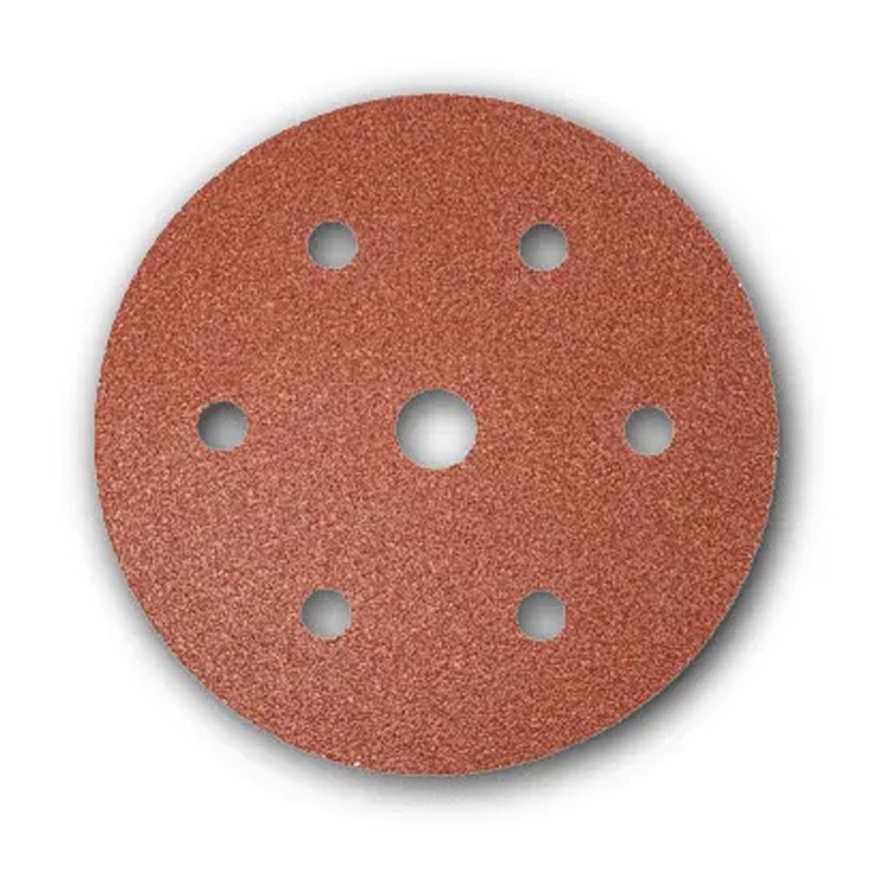 Disco abrasivo forato in carta Rurmec DC 320-225 per carteggiatura Ø225 mm grana 320 (100pz) Rurmec - 1 Disco abrasivo forato in carta Rurmec DC 320-225 per carteggiatura Ø225 mm grana 320 (100pz) Rurmec - 1