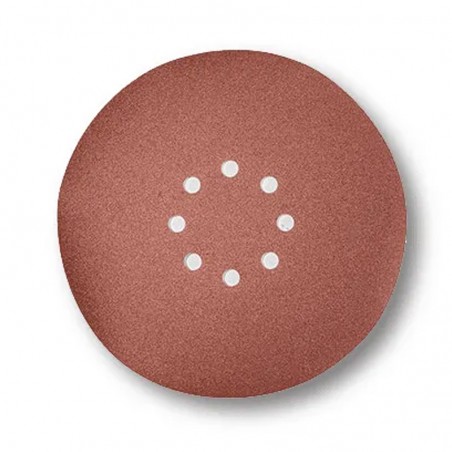 Disco abrasivo forato in carta Rurmec DCR 80-225 per carteggiatrici RC 1500 grana 80 (100pz) Rurmec - 1