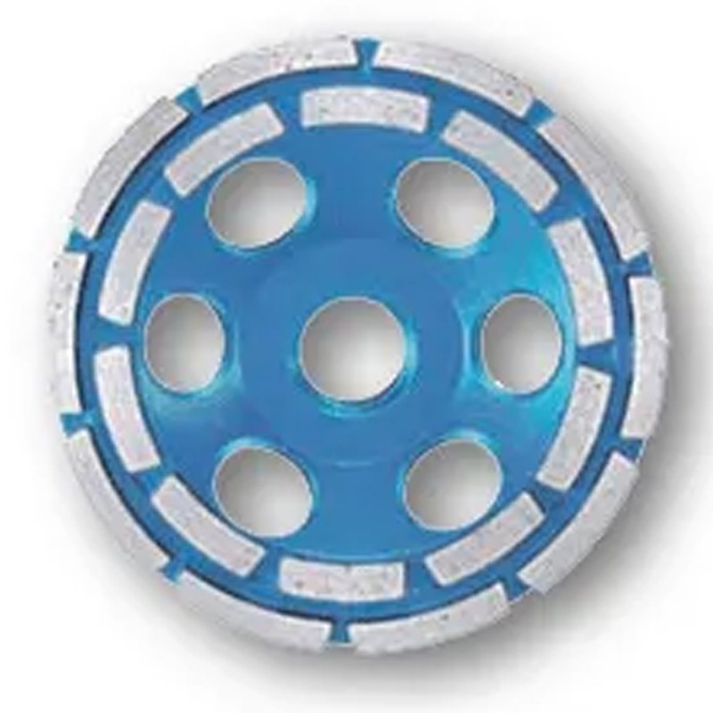 Platorello diamantato Rurmec PRM 180 per levigatura calcestruzzo, cemento e mattoni, Ø180mm Rurmec - 1 Platorello diamantato Rurmec PRM 180 per levigatura calcestruzzo, cemento e mattoni, Ø180mm Rurmec - 1