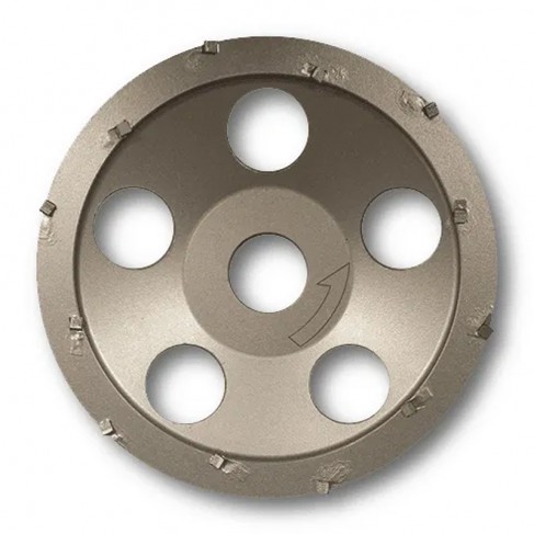 Platorello diamantato Rurmec PCD 125 per rimozione di resina e vernici, Ø125mm Rurmec - 1