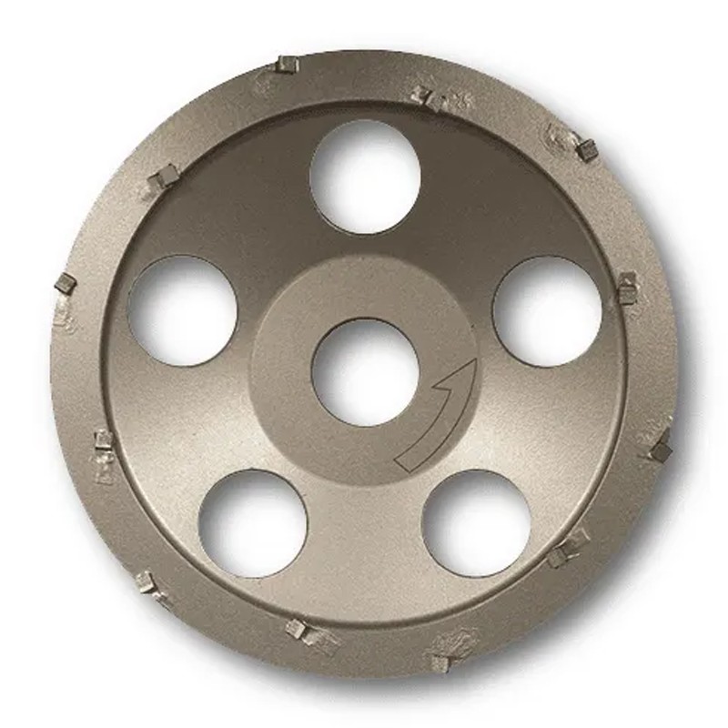 Platorello diamantato Rurmec PCD 125 per rimozione di resina e vernici, Ø125mm Rurmec - 1 Platorello diamantato Rurmec PCD 125 per rimozione di resina e vernici, Ø125mm Rurmec - 1