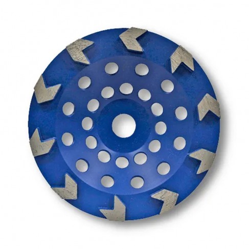 Platorello diamantato Rurmec VFG 125 per levigatura cemento, piastrelle e resine, Ø125mm Rurmec - 1