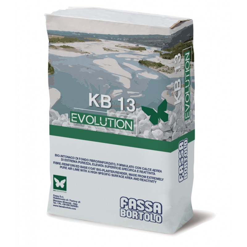 Bio-Intonaco Fassa Bortolo KB 13 Evolution (Sacco 25 Kg) Bio-Intonaco Fassa Bortolo KB 13 Evolution (Sacco 25 Kg)