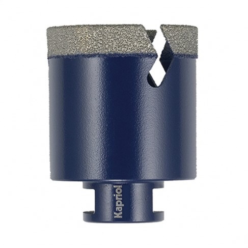 Foretto gres Kapriol per carotatura a secco (diam. 20, 27, 30, 35, 40, 50, 55, 60, 65, 80, 100, 120)