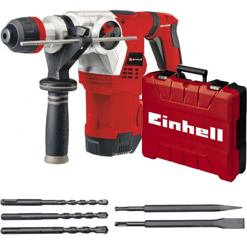 Martello tassellatore elettrico Einhell TE-RH 32 4F 1250W potenza 5J in valigetta con accessori Einhell - 1