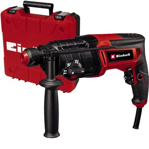 Martello tassellatore elettrico Einhell TC-RH 800 4F 800W potenza 2,6J in valigetta E-Box Einhell - 2