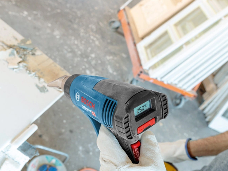 Utilizzo termosoffiatore GHG 20-63 Professional Bosch