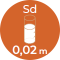 Icona Dakota membrana traspirante coefficiente sd 0,02m