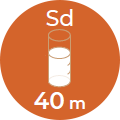 Icona Dakota membrana traspirante coefficiente sd 40m