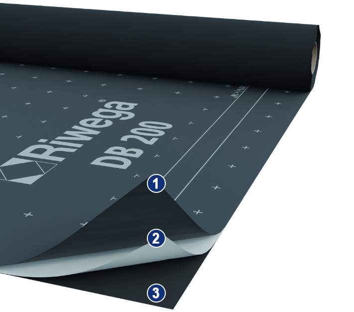 Nastri Adesivi Freno Al Vapore FDB INT AC BU Riwega Per Serramenti Interni Banda Acrilicabutilica 100mmx25m 4pz