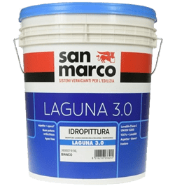 Idropittura San Marco Laguna 3.0 bianco ( Secchio da 1,4, 14 Lt)